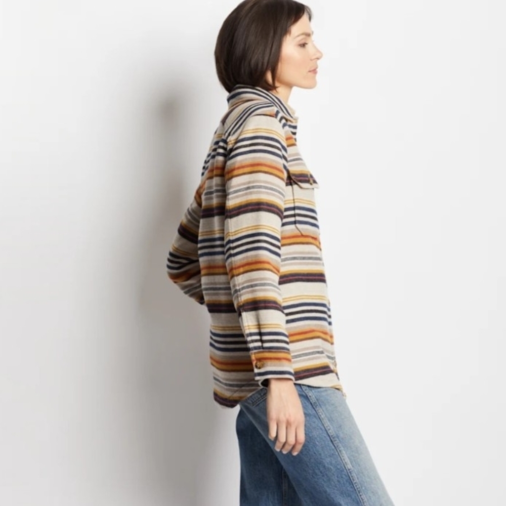 Pendleton 'Wildwood' Striped Shirt Jacket